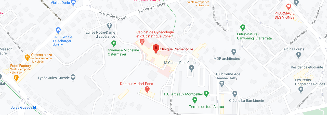 contact carte clinique Clémenville