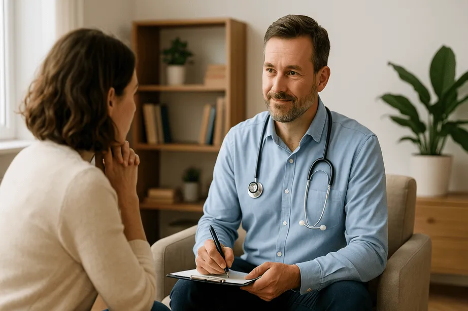 parcours de soin consultation avec un psychiatre