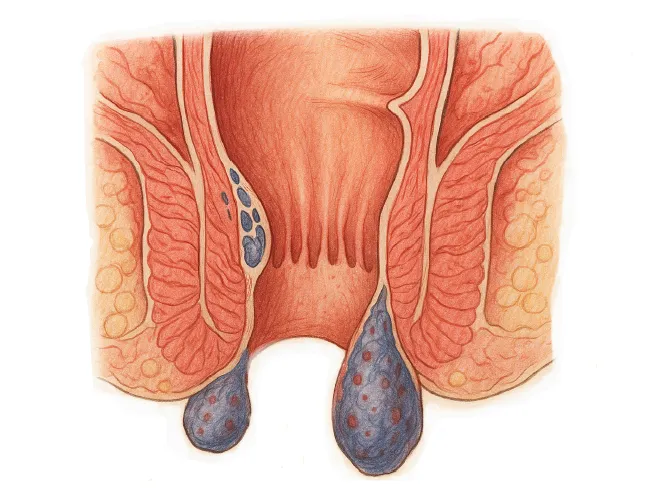 hemorroïdes infographie